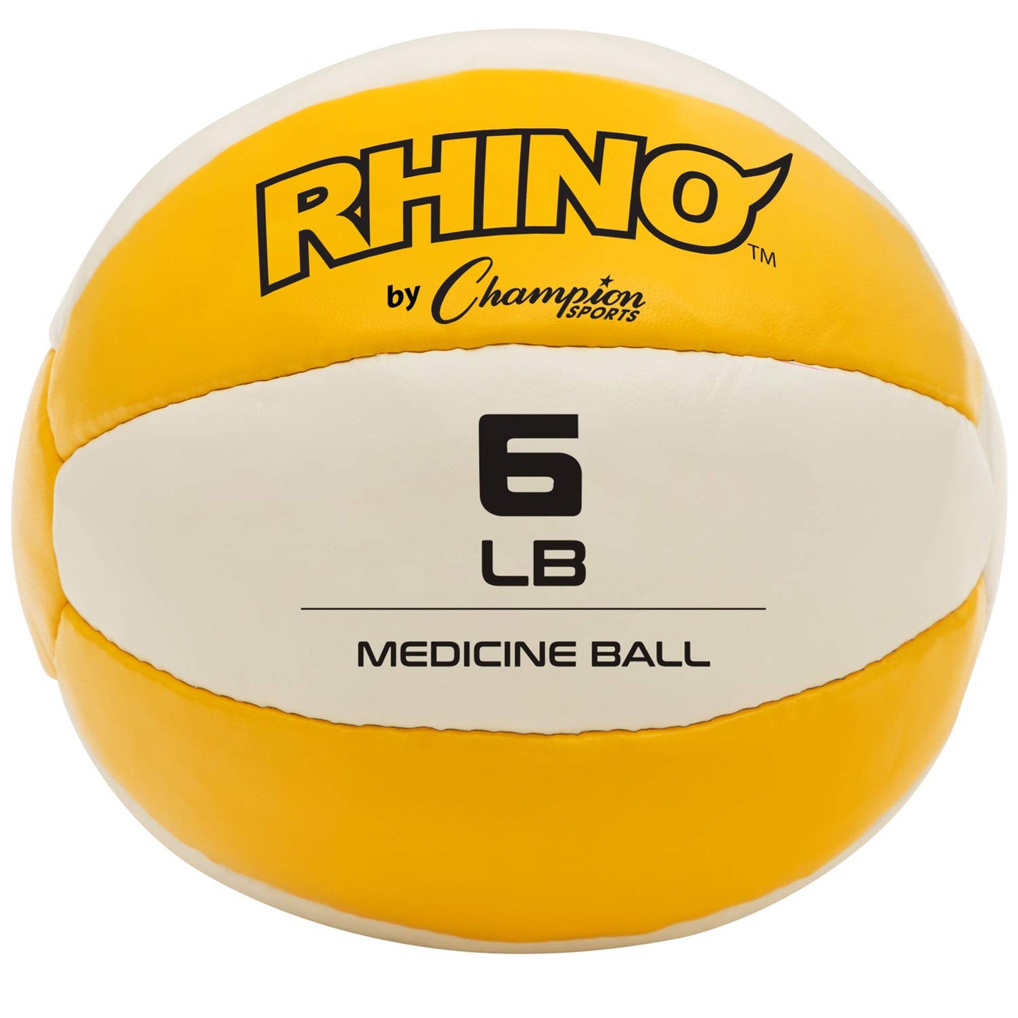 Champion Sports Exercise Medicine Balls, Leather with No-Slip Grip - Weighted Med Ball Set for Weight Training, Stability, Plyometrics, Cross Training, Core Strength - Multiple Styles