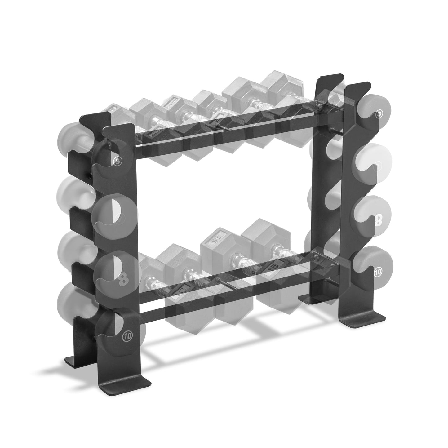 Marcy Weight Storage Organizer Racks for Dumbbells, Kettlebells, Weight Plates