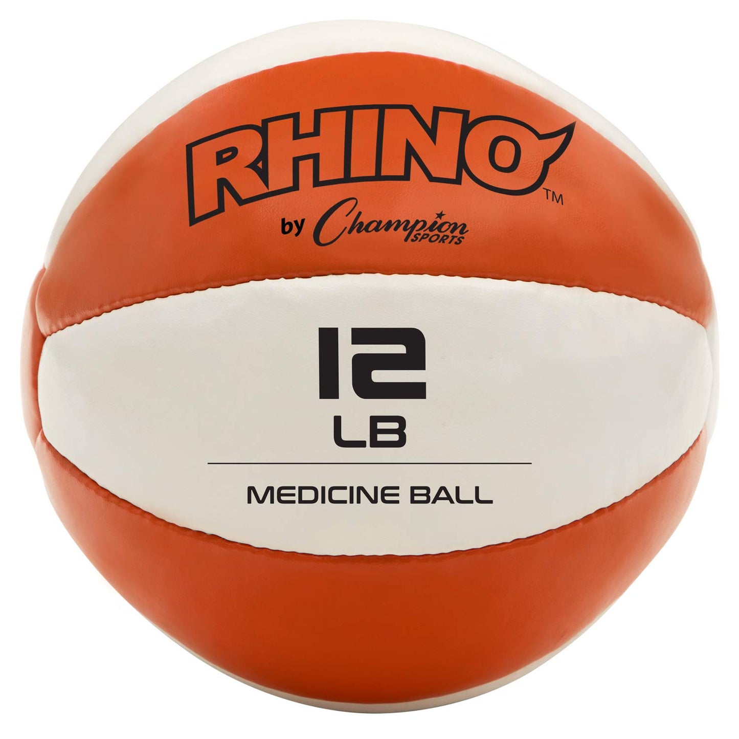 Champion Sports Exercise Medicine Balls, Leather with No-Slip Grip - Weighted Med Ball Set for Weight Training, Stability, Plyometrics, Cross Training, Core Strength - Multiple Styles