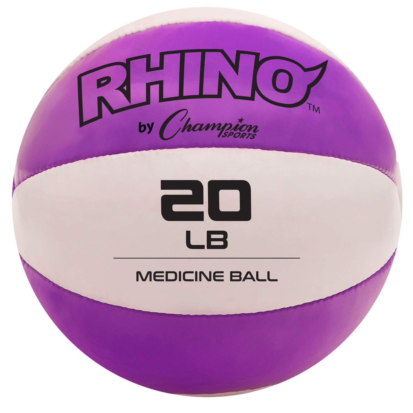 Champion Sports Exercise Medicine Balls, Leather with No-Slip Grip - Weighted Med Ball Set for Weight Training, Stability, Plyometrics, Cross Training, Core Strength - Multiple Styles