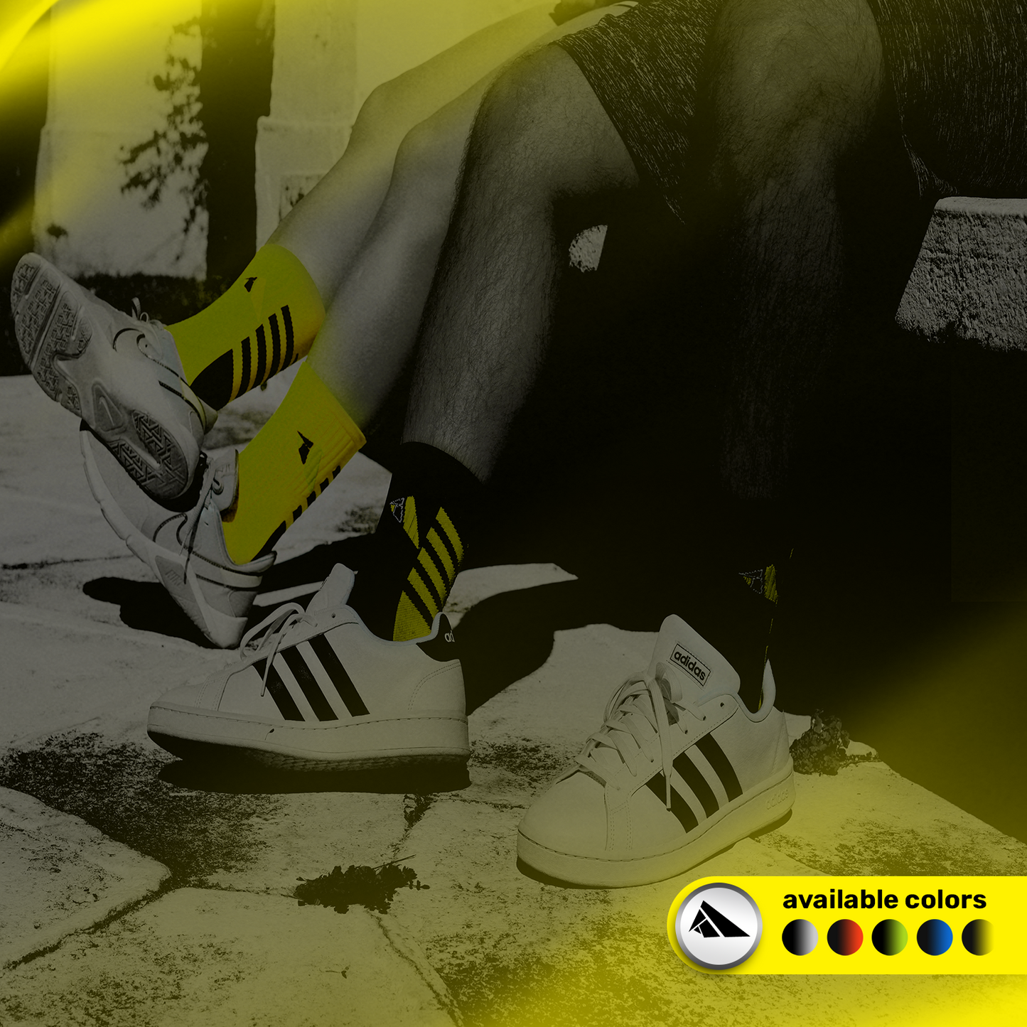 Black & Yellow Socks