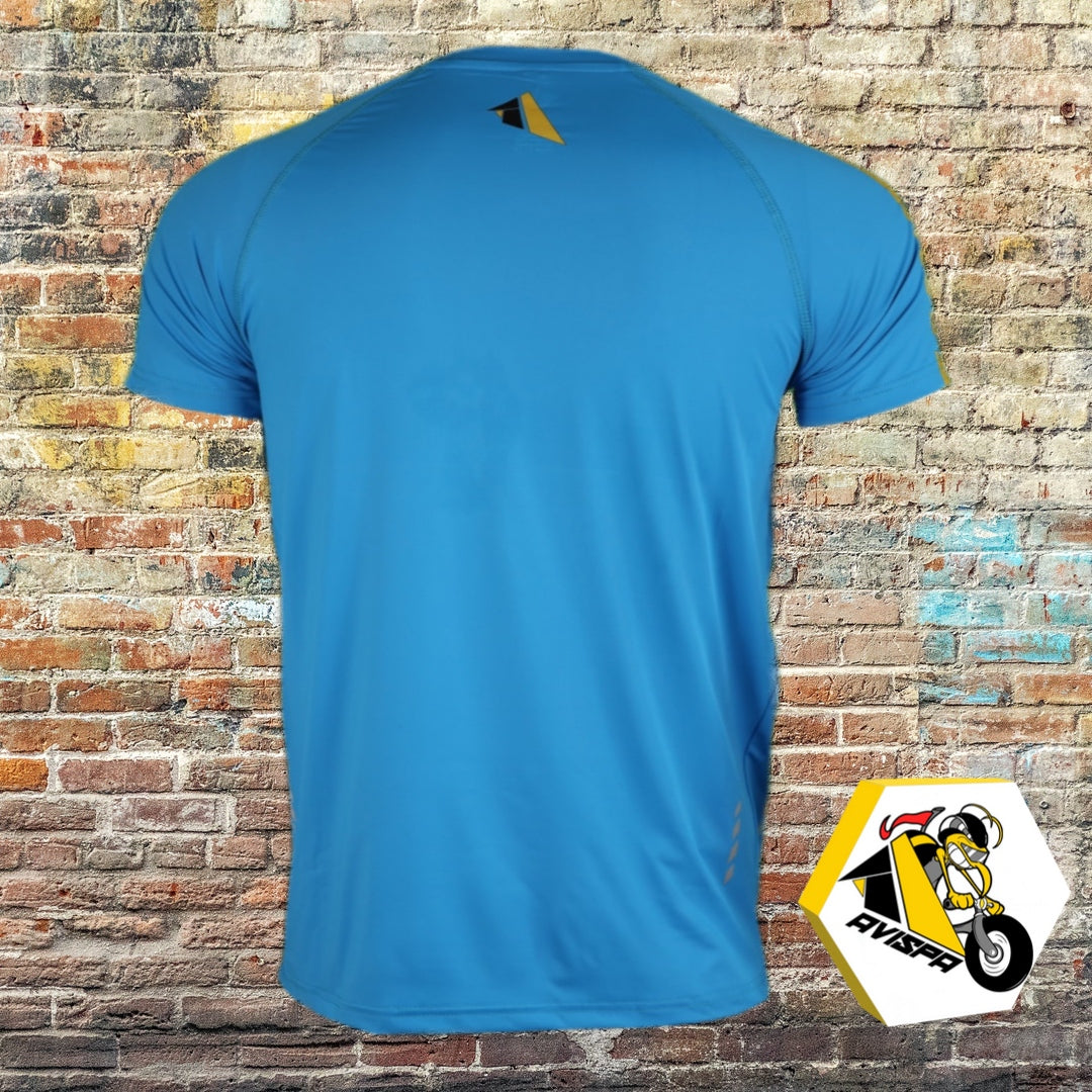 Bundle Aqua Blue, Red, Green Fitted T-Shirts