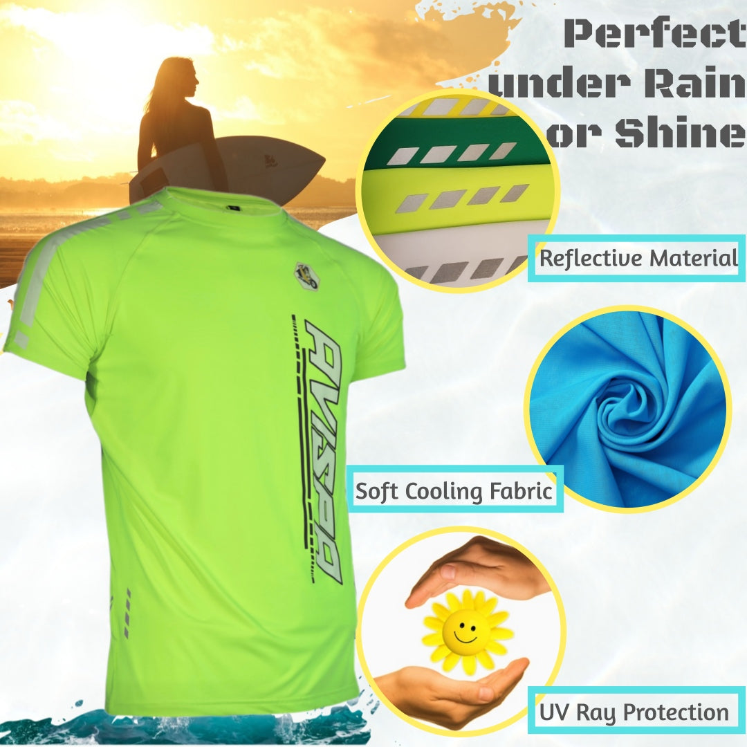 Neon Green Fitted T-Shirt