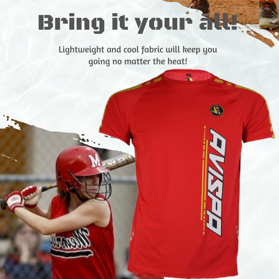 Bundle Aqua Blue, Red, Green Fitted T-Shirts