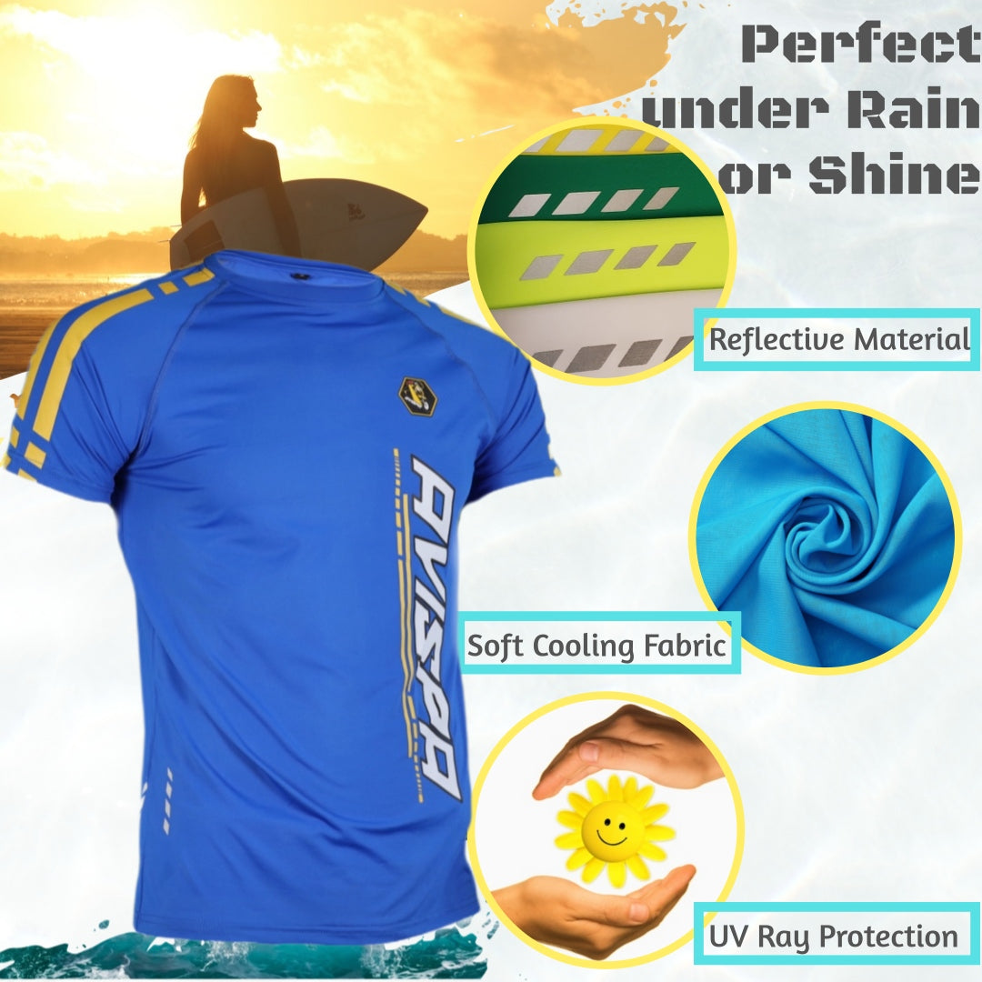 Royal Blue Fitted T-Shirt