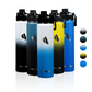 Stainless Steel Water Bottle White and Blue