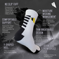 White & Black Socks