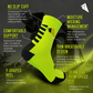 Green & Black Socks