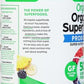 Orgain Organic Greens Powder + 50 Superfoods, Original - 1 Billion Probiotics for Digestive Health, Antioxidants, Vegan, Plant-Based, Gluten-Free, Non-GMO, Green Juice & Smoothie Drink Mix - 0.62lb