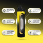 Stainless Steel Water Bottle Yellow and Black