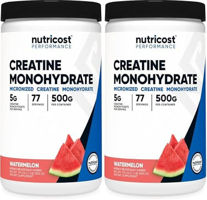 Nutricost Creatine Monohydrate Powder (Fruit Punch, 500 Gram)