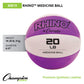 Champion Sports Leather Medicine Balls – Durable Weighted Balls for Strength, Core & Conditioning Training