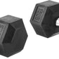 Amazon Basics Rubber Hex Dumbbell Hand Weight