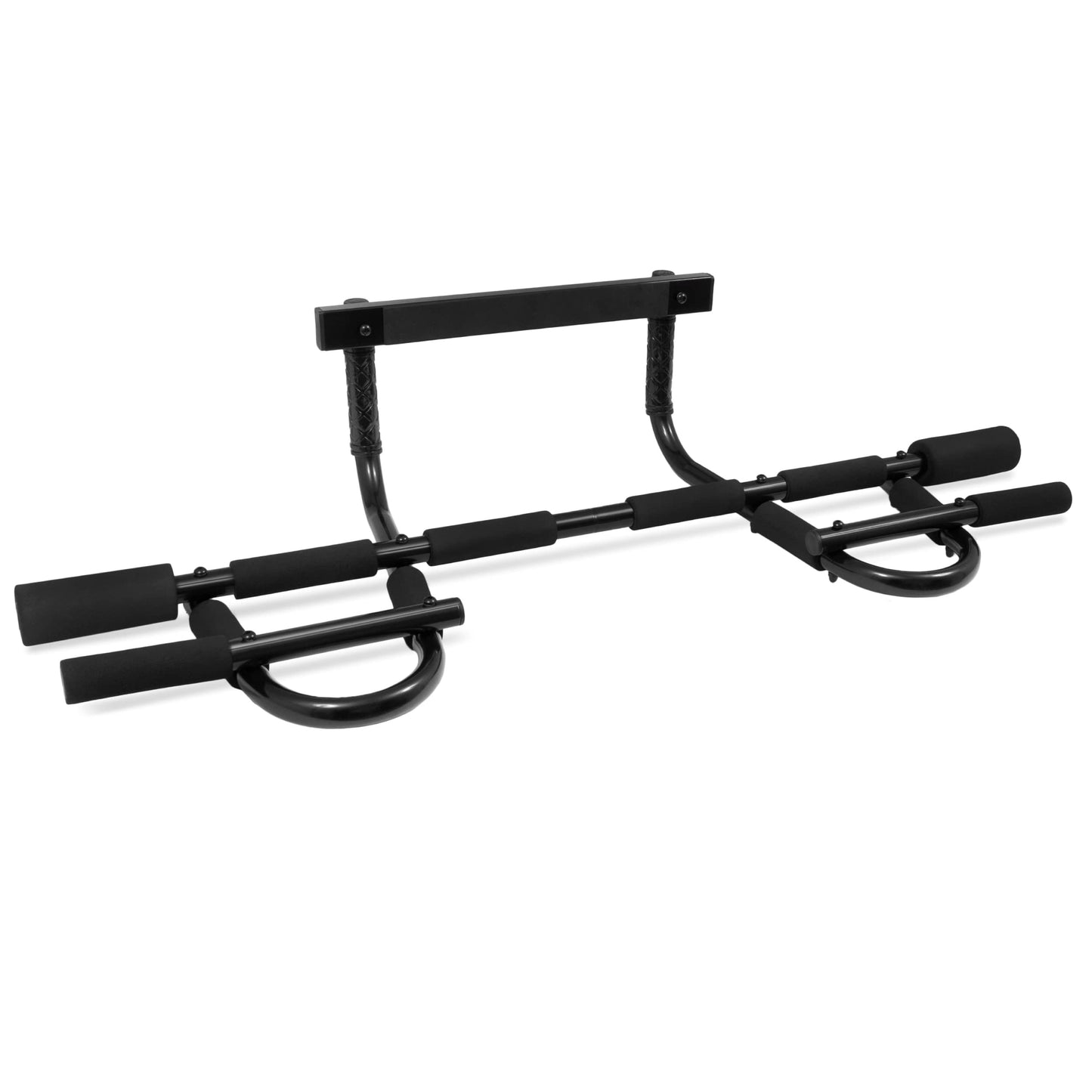 ProsourceFit Heavy Duty Doorway Mount Pull Up/Chin-Up Bar, Adjustable with Foam Grips for Home Workouts