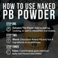 2 LB Powdered Peanut Butter from US Farms – Bulk, Only 1 Ingredient - Roasted Peanuts, Vegan, No Additives, Preservative Free, No Salt, No Sugar - 76 Servings - NAKED PB