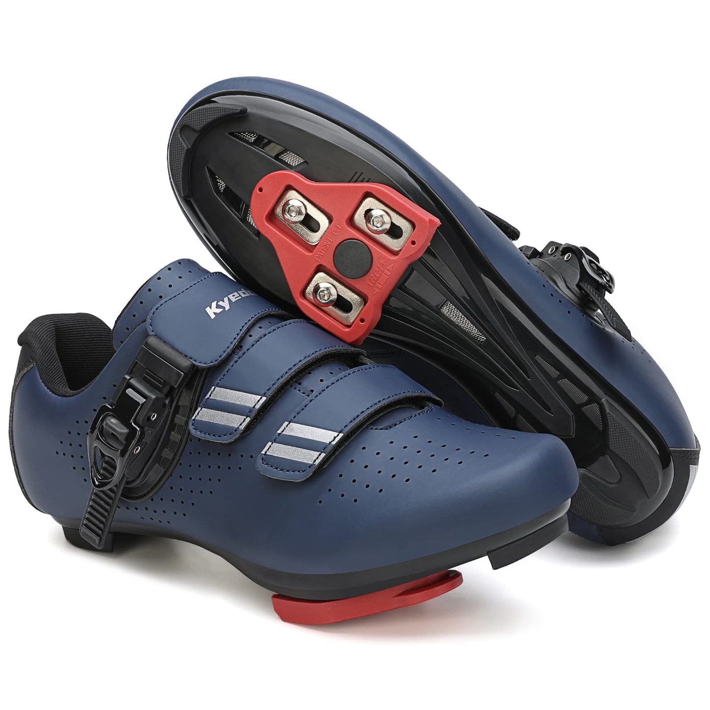 Mens Womens Cycling Shoes Compatible with Pelaton Bike Shoes Road Bike Shoes Riding Bicycle Pre-Installed with Delta Cleats Clip Indoor Outdoor Pedal