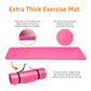 Amazon Basics Extra Thick Exercise Yoga Mat with Carrying Strap