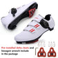 Mens Womens Cycling Shoes Compatible with Pelaton Bike Shoes Road Bike Shoes Riding Bicycle Pre-Installed with Delta Cleats Clip Indoor Outdoor Pedal