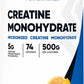Nutricost Creatine Monohydrate Powder (Fruit Punch, 500 Gram)