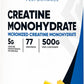 Nutricost Creatine Monohydrate Powder (Fruit Punch, 500 Gram)