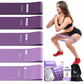 TechStone Resistance Bands Set – 5 Levels Loop Exercise Bands for Men & Women, Elastic Workout Bands for Home Gym, Training, Yoga & Fitness, Carry Bag Included