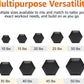 Amazon Basics Rubber Hex Dumbbell Hand Weight