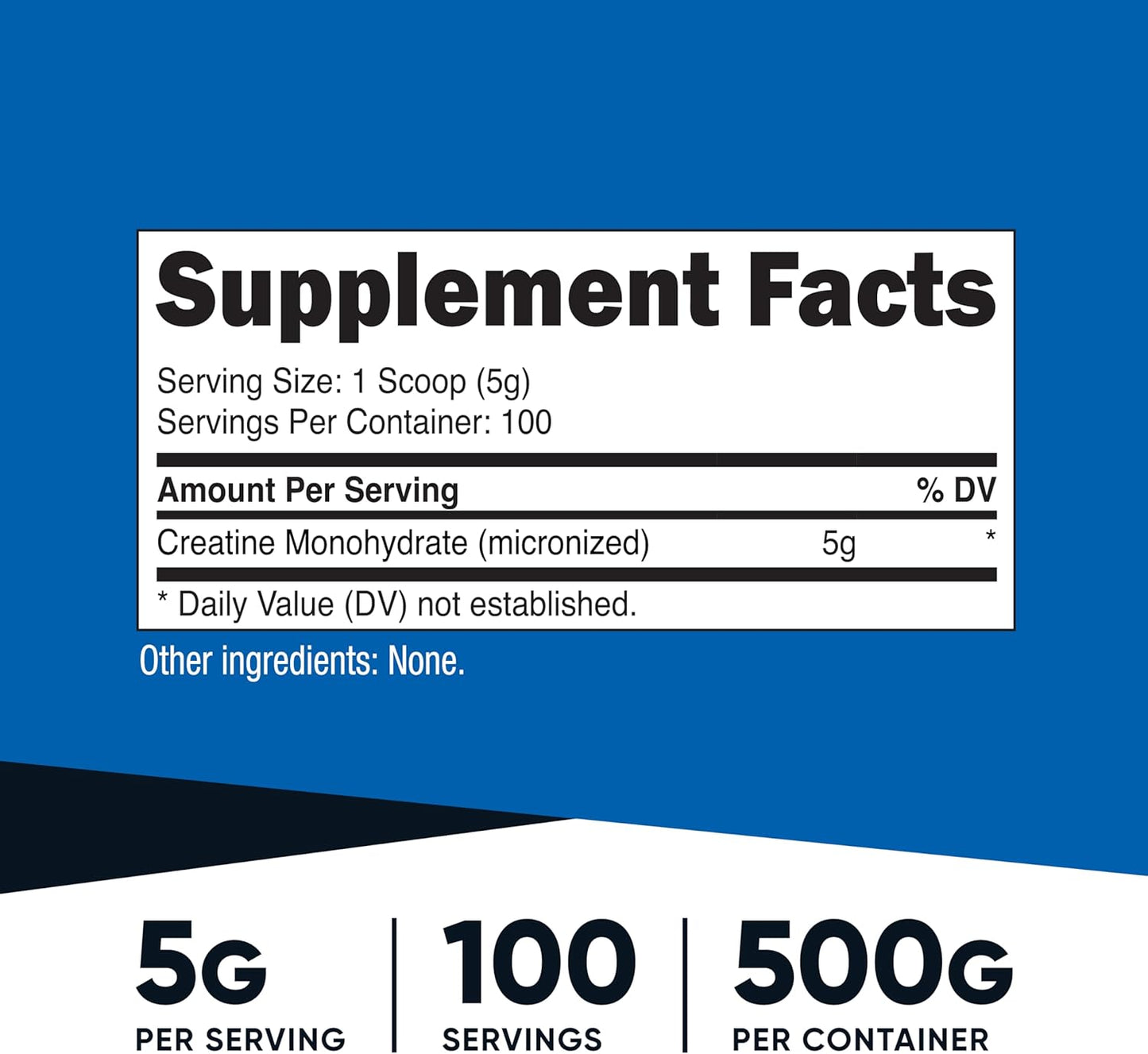 Nutricost Creatine Monohydrate Powder (Fruit Punch, 500 Gram)