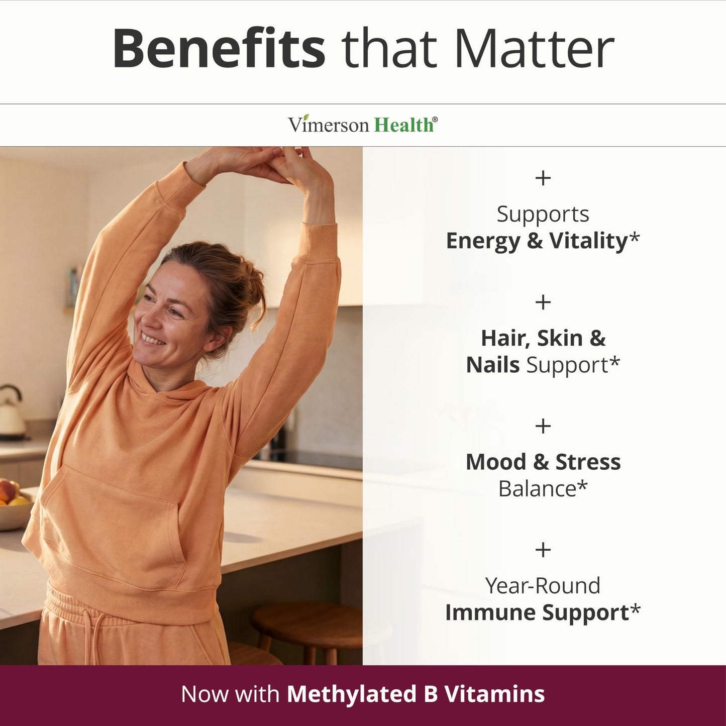 Vimerson Health Multivitamin for Women: Vitamins, Minerals and Bioavailable D3 for Focus and Energy Support – Daily Womens Multivitamins and Multiminerals – 60 Liquid Capsules