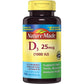 Nature Made Vitamin D3 1000 IU (25 mcg), Vitamin D Supplement for Bone, Teeth, Muscle and Immune Health Support, 100 Softgels, 100 Day Supply