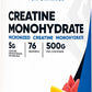 Nutricost Creatine Monohydrate Powder (Fruit Punch, 500 Gram)