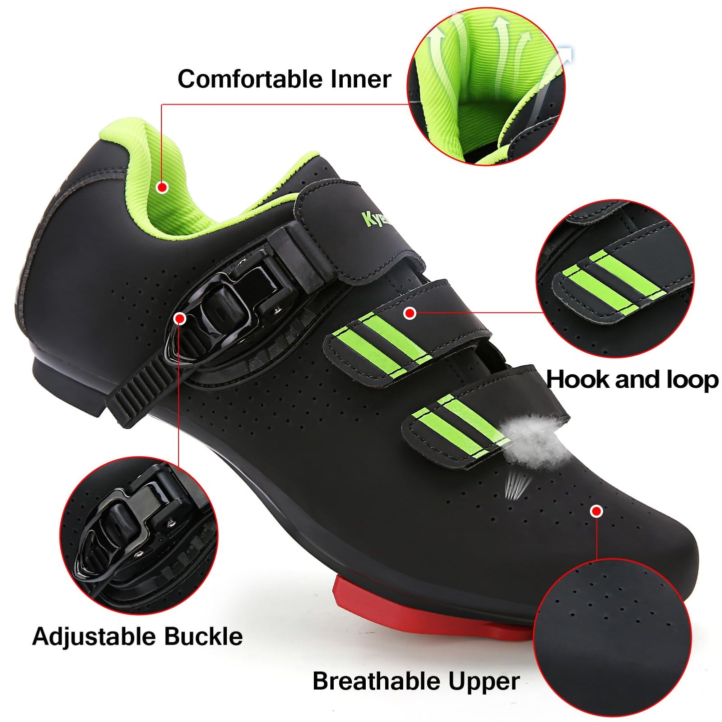 Mens Womens Cycling Shoes Compatible with Pelaton Bike Shoes Road Bike Shoes Riding Bicycle Pre-Installed with Delta Cleats Clip Indoor Outdoor Pedal