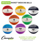 Champion Sports Leather Medicine Balls – Durable Weighted Balls for Strength, Core & Conditioning Training