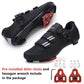 Mens Womens Cycling Shoes Compatible with Pelaton Bike Shoes Road Bike Shoes Riding Bicycle Pre-Installed with Delta Cleats Clip Indoor Outdoor Pedal
