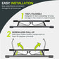 ProsourceFit Pull Up Bar for Multi Use Fitness & Home Gym Exercise