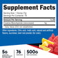 Nutricost Creatine Monohydrate Powder (Fruit Punch, 500 Gram)
