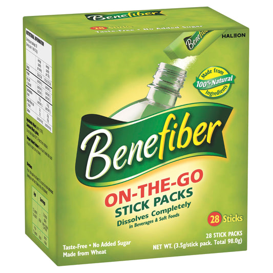 Benefiber Daily Prebiotic Fiber Supplement Powder for Digestive Health, Unflavored - 125 Servings (17.6 Ounces)