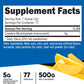 Nutricost Creatine Monohydrate Powder (Fruit Punch, 500 Gram)