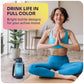 1 Gallon Water Bottle with 128 oz Capacity - Motivational Time Markers for Daily Hydration Goals - Leakproof BPA Free Tritan with Removable Straw