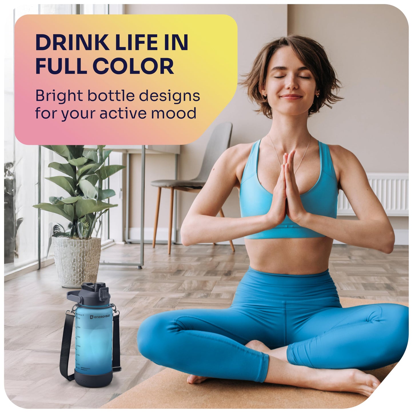 1 Gallon Water Bottle with 128 oz Capacity - Motivational Time Markers for Daily Hydration Goals - Leakproof BPA Free Tritan with Removable Straw