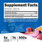 Nutricost Creatine Monohydrate Powder (Fruit Punch, 500 Gram)
