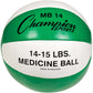 Champion Sports Leather Medicine Balls – Durable Weighted Balls for Strength, Core & Conditioning Training