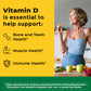 Nature Made Vitamin D3 1000 IU (25 mcg), Vitamin D Supplement for Bone, Teeth, Muscle and Immune Health Support, 100 Softgels, 100 Day Supply