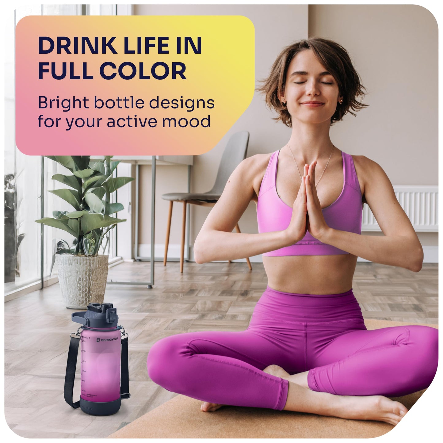 1 Gallon Water Bottle with 128 oz Capacity - Motivational Time Markers for Daily Hydration Goals - Leakproof BPA Free Tritan with Removable Straw