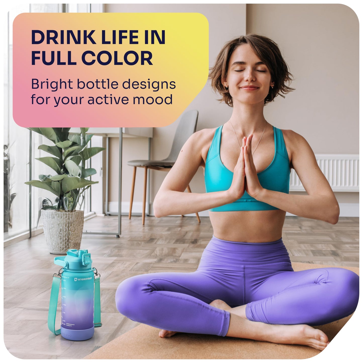 1 Gallon Water Bottle with 128 oz Capacity - Motivational Time Markers for Daily Hydration Goals - Leakproof BPA Free Tritan with Removable Straw