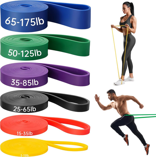 Resistance Bands for Working Out, Workout Bands, Training Bands Set, Pull Up Exercise Bands for Home Workouts, Full Body Training, Physical Therapy, Muscle Training, Strength Training.