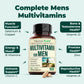 Multivitamin for Men – Essential Mens Multivitamins & Multiminerals Capsules with Vitamin B12, A, D, C, Zinc, Magnesium & More for Total Body Wellness – 20+ Key Nutrients & Vitamins for Men – 60 count