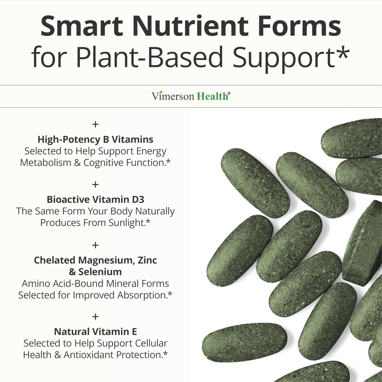 Vimerson Health Multivitamin for Women: Vitamins, Minerals and Bioavailable D3 for Focus and Energy Support – Daily Womens Multivitamins and Multiminerals – 60 Liquid Capsules
