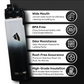 Stainless Steel Water Bottle White and Black