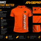 Orange Fitted T-Shirt