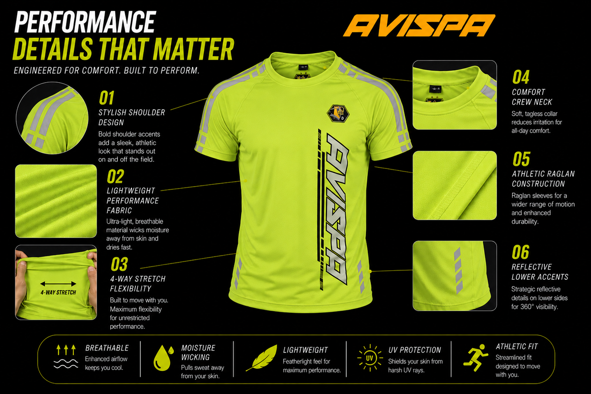 Neon Green Fitted T-Shirt